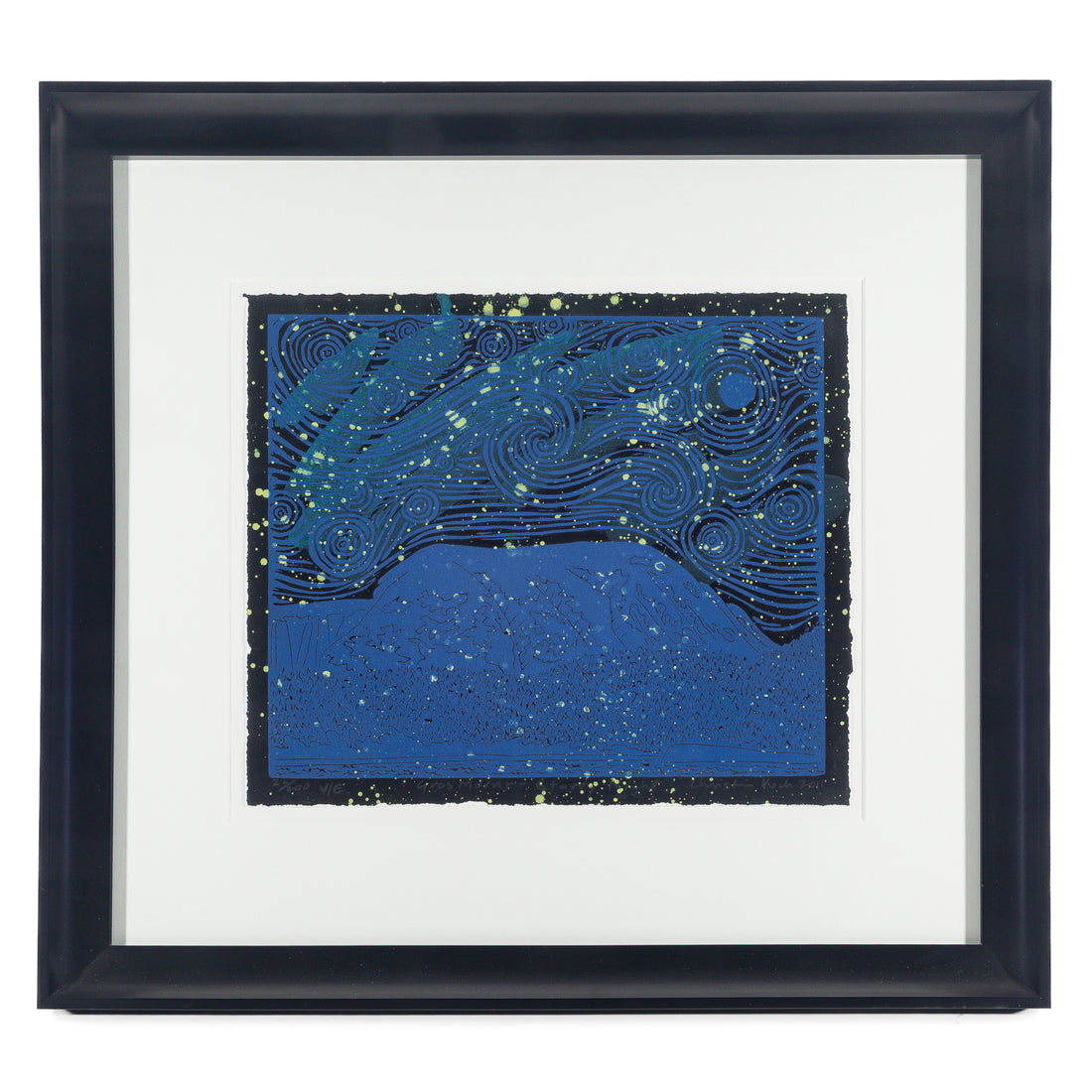 Christine Koch (Canadian 20thC) "Gros Morne - Starry Night"