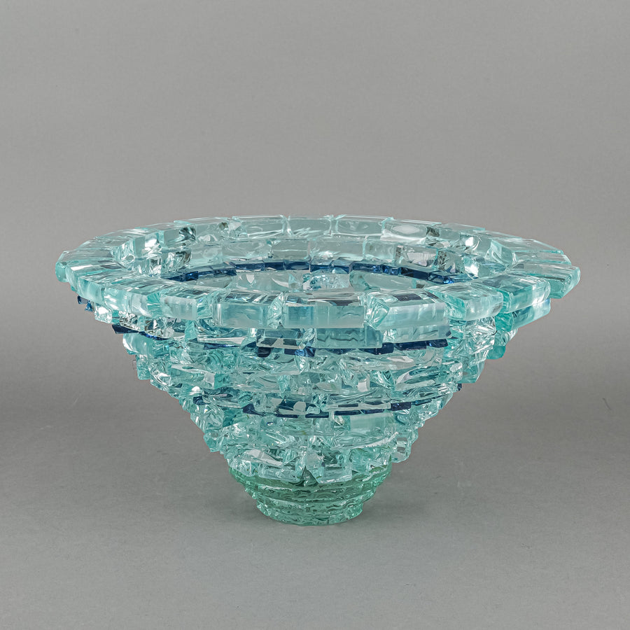 Gundi Viviani-Finch (German Canadian) Glass Shard Bowl