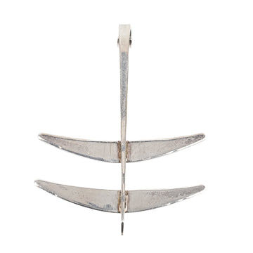 ERLING CHRISTOFFERSEN Sterling Anchor Pendant