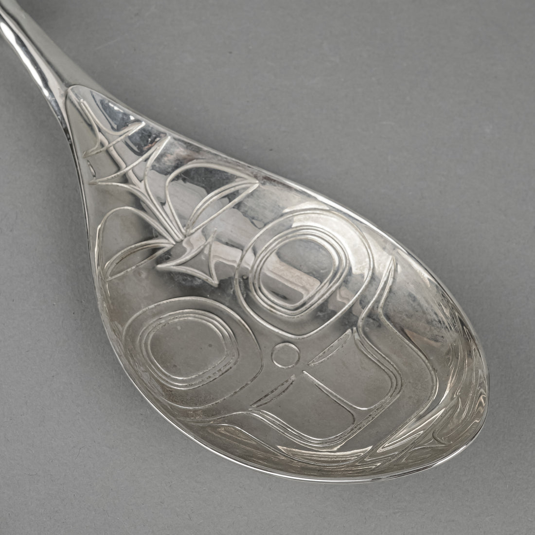 Corey Bulpitt Silverplate Raven Ladle & Cedar Box