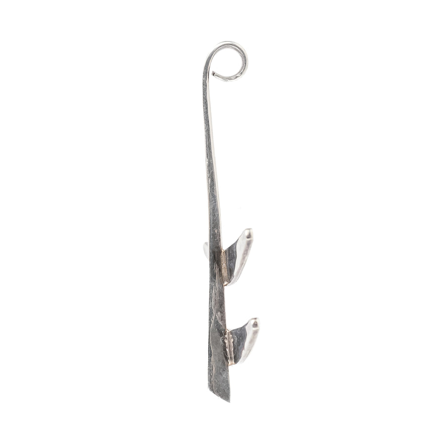 ERLING CHRISTOFFERSEN Sterling Anchor Pendant
