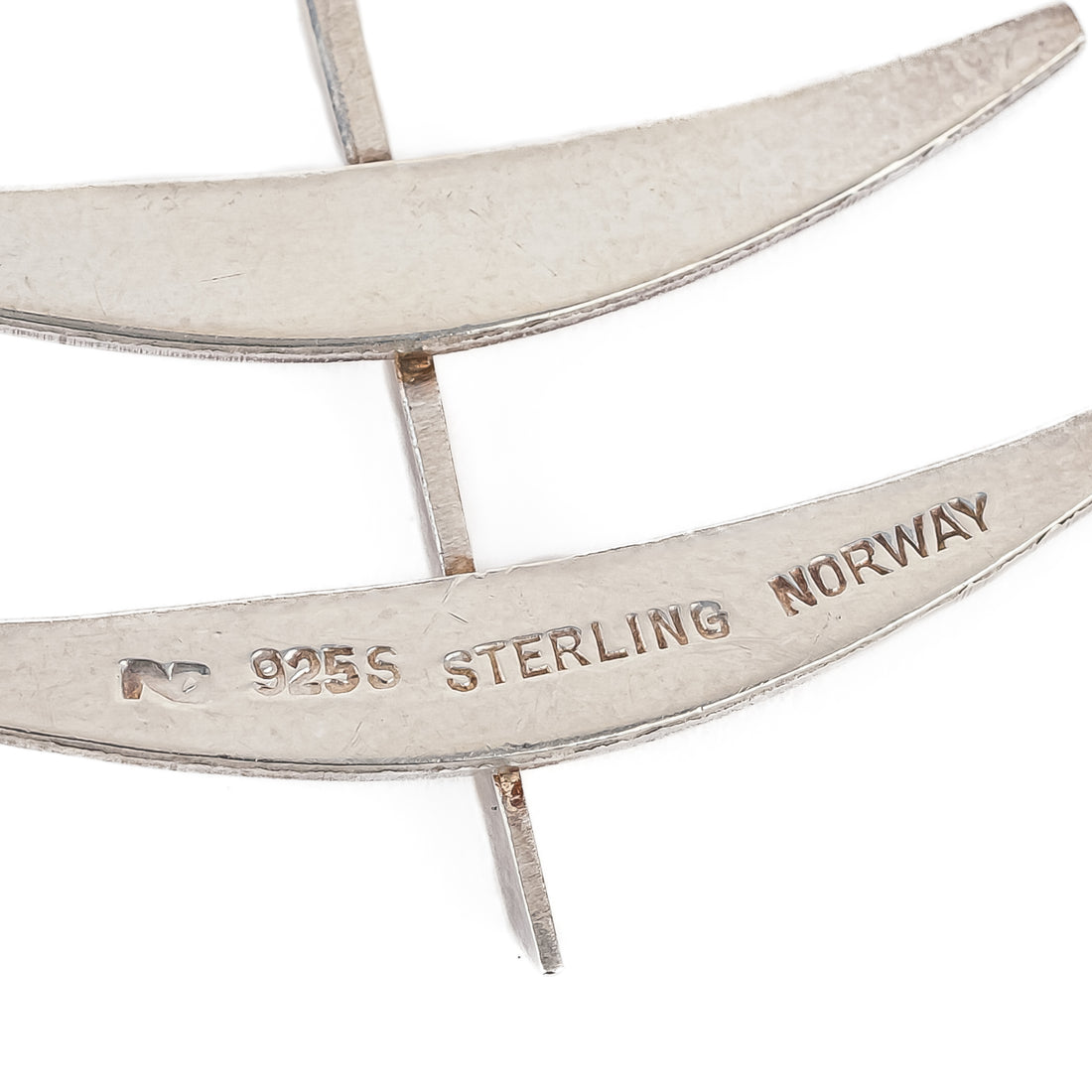 ERLING CHRISTOFFERSEN Sterling Anchor Pendant