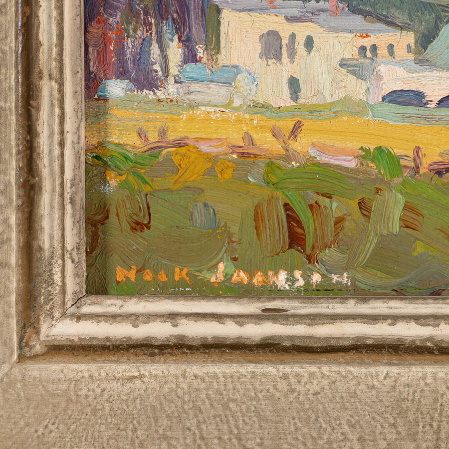 Erna Nook Jackson (Canadian 1886)        Landscape W/Village