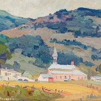 Erna Nook Jackson (Canadian 1886)        Landscape W/Village