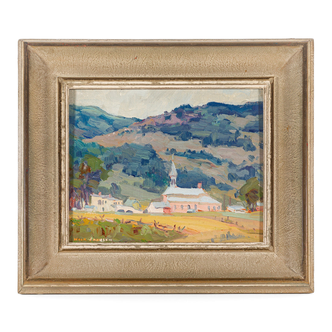 Erna Nook Jackson (Canadian 1886)        Landscape W/Village