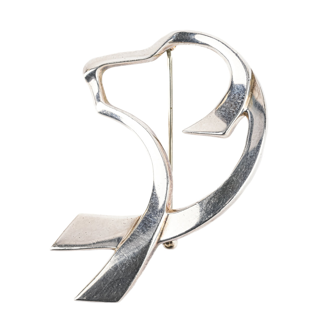 TIFFANY & CO Paloma Picasso Sterling Dog Brooch