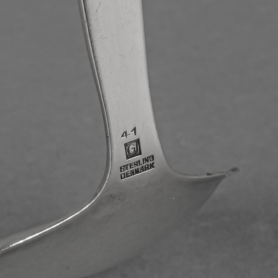 GEORG JENSEN Sigvard Bernadotte No 41 Sterling Ladle