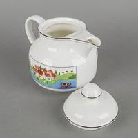 VILLEROY & BOCH Design Naif Teapot With Lid  & Creamer