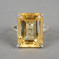 TIFFANY & CO Sterling Silver Citrine Ring