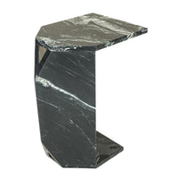 NUEVO Gia Black Stone End Table