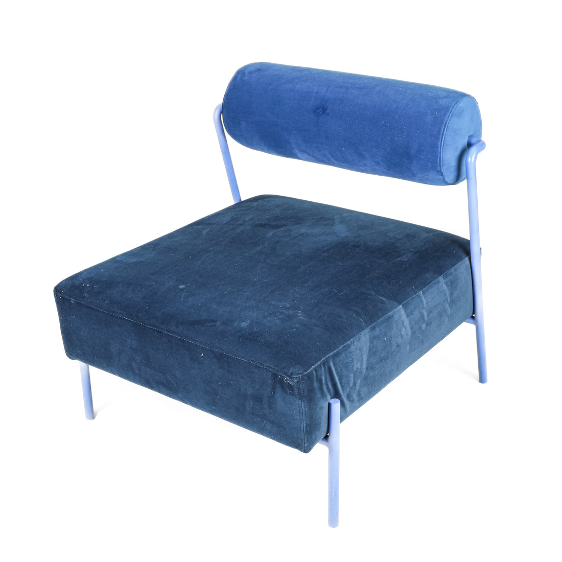 NUEVO Marni Occasional Chair Blue Velvet