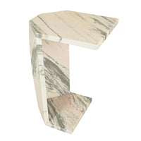 NUEVO Mya Pink Stone End Table