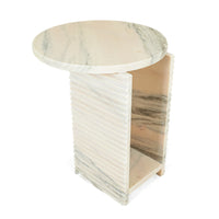 NUEVO Gia Pink Stone End Table