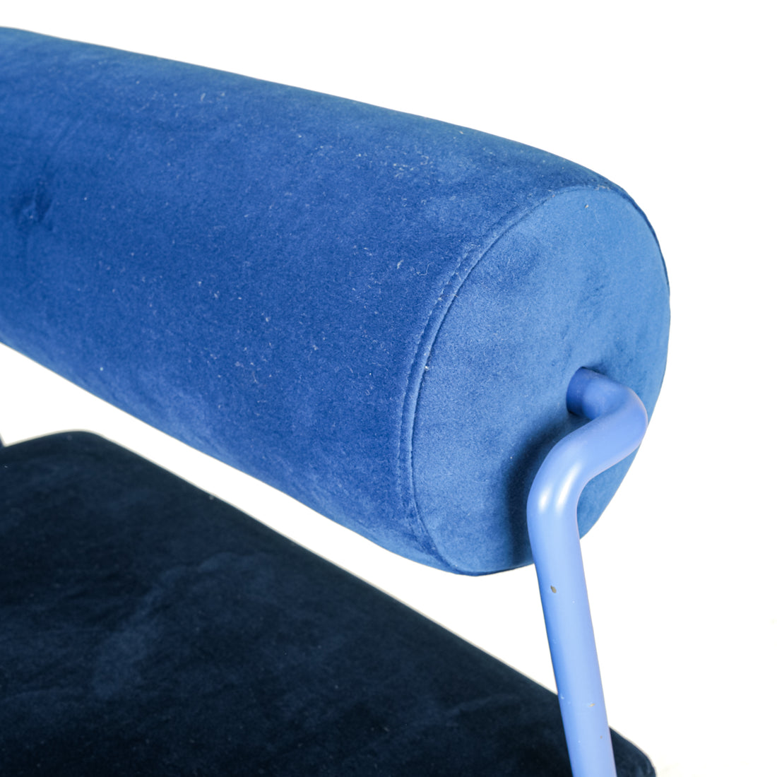 NUEVO Marni Occasional Chair Blue Velvet