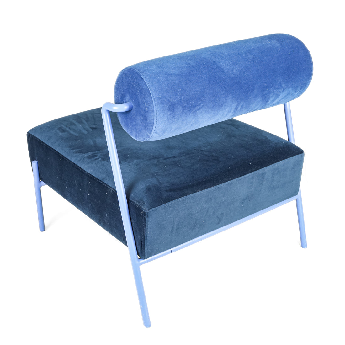 NUEVO Marni Occasional Chair Blue Velvet