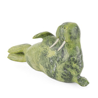 Kootoo Munno (Kimmirut Nunavut 1952) Frolicking Walrus