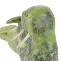 Kootoo Munno (Kimmirut Nunavut 1952) Frolicking Walrus