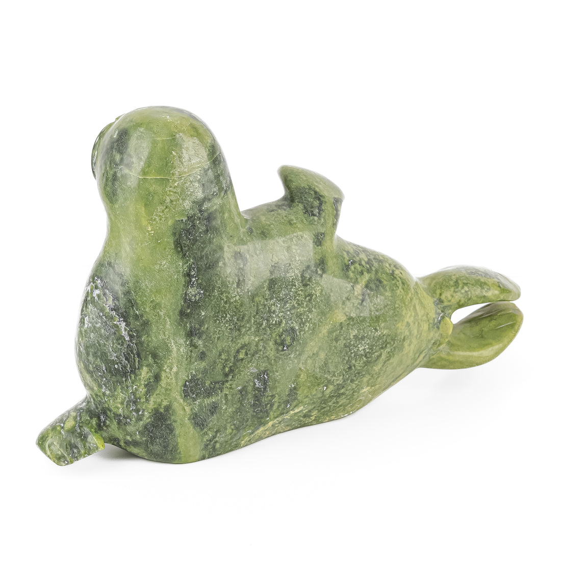 Kootoo Munno (Kimmirut Nunavut 1952) Frolicking Walrus