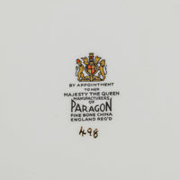 PARAGON 498 White With Gold Trim 8 Place Settings Plus Extras