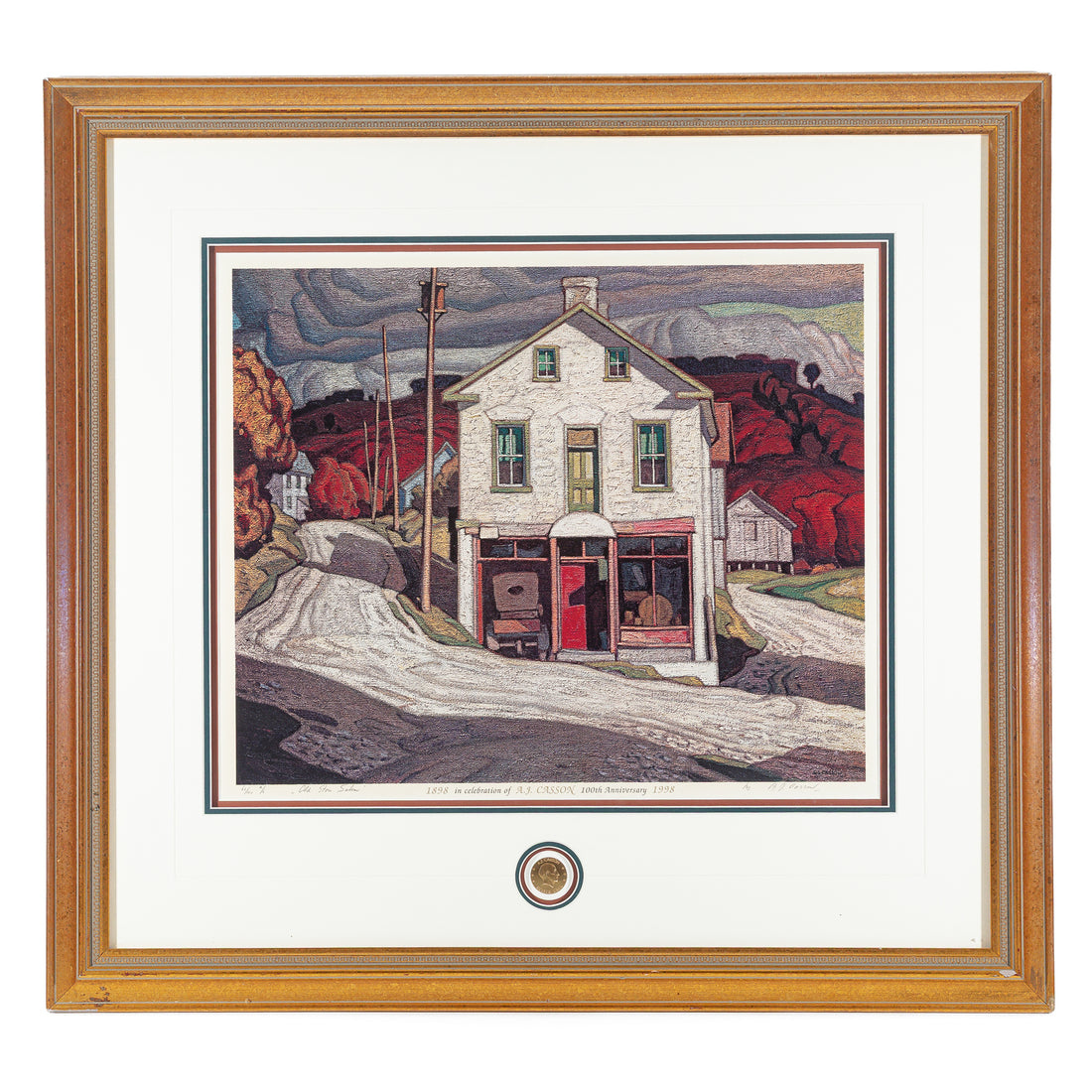 AJ Casson Canadian (1898-1992) "Old Store Salem"