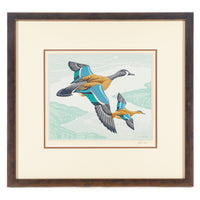 Alfred Joseph (A.J.) Casson (Canadian 1898-1992) Blue Winged Teals