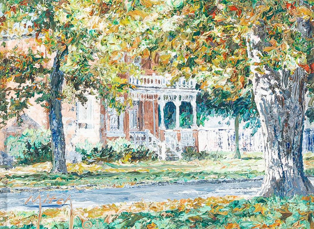 Mitch Keirstead (Canadian 1948) "October Highlights"