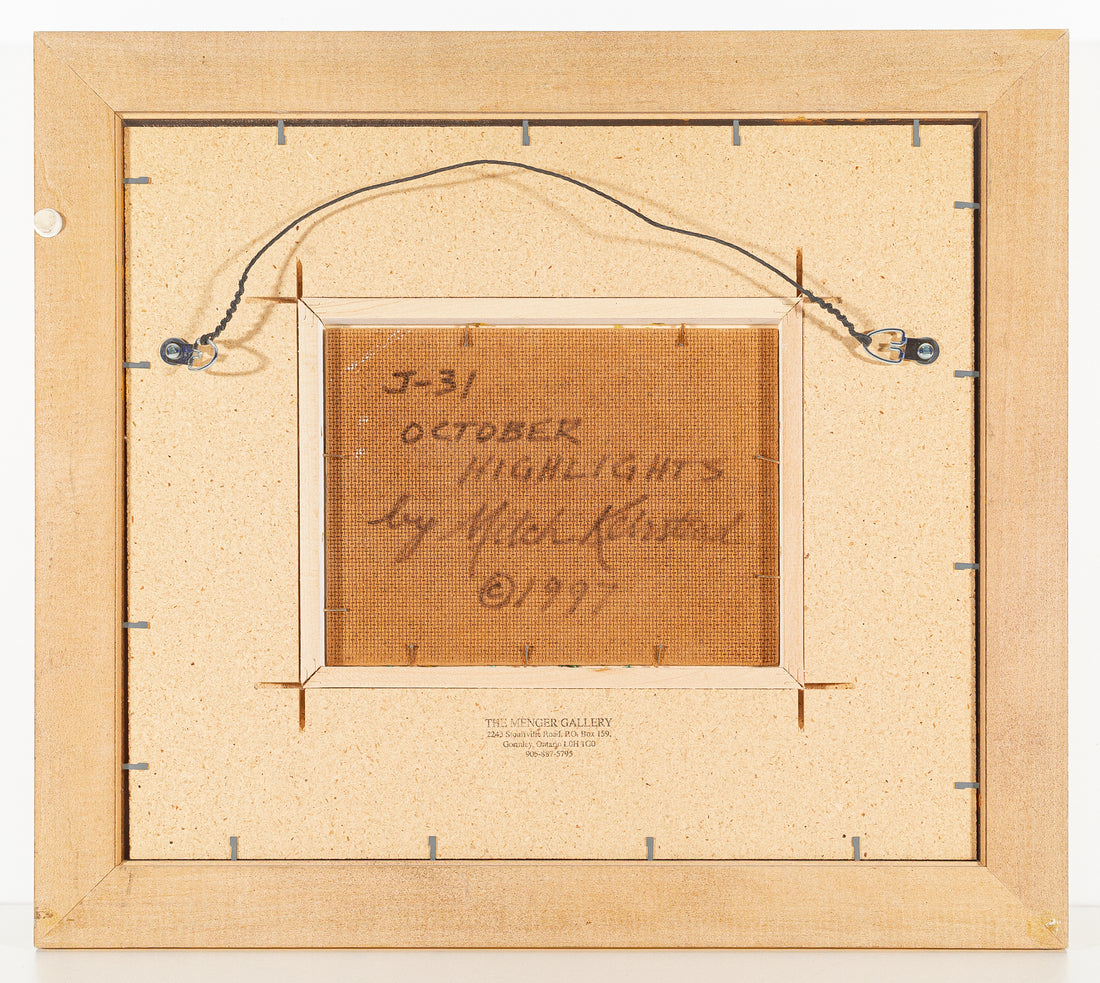 Mitch Keirstead (Canadian 1948) "October Highlights"