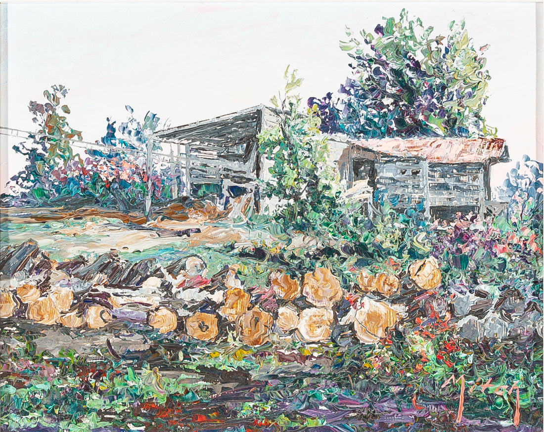 Mitch Keirstead (Canadian 1948) "Approaching Dusk"