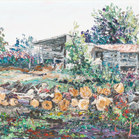 Mitch Keirstead (Canadian 1948) "Approaching Dusk"