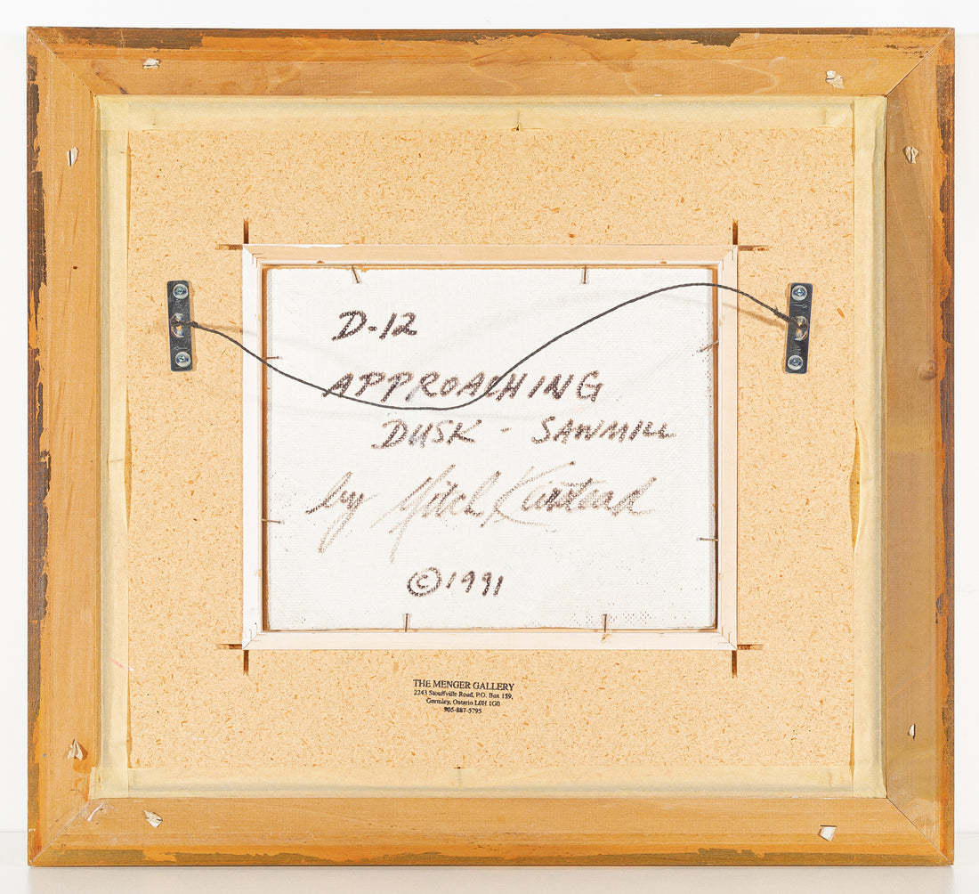 Mitch Keirstead (Canadian 1948) "Approaching Dusk"