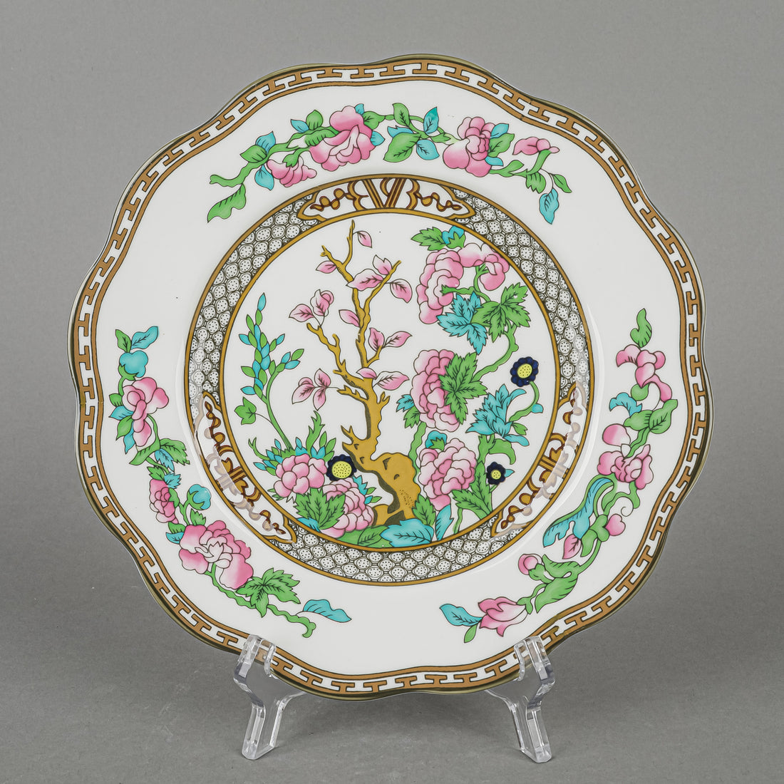 COALPORT Indian Tree Scalloped Edge Salad/Dessert Plates