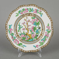 COALPORT Indian Tree Scalloped Edge Salad/Dessert Plates