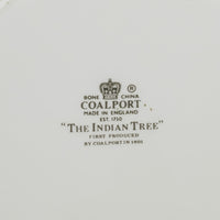 COALPORT Indian Tree Scalloped Edge Salad/Dessert Plates