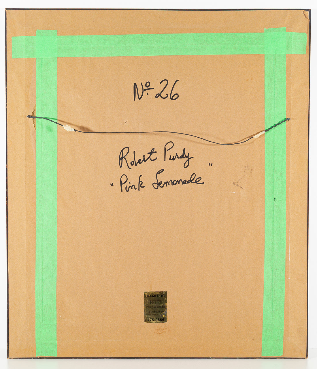 Robert Cleaver Purdy (American 1912-1992) "Pink Lemonade"