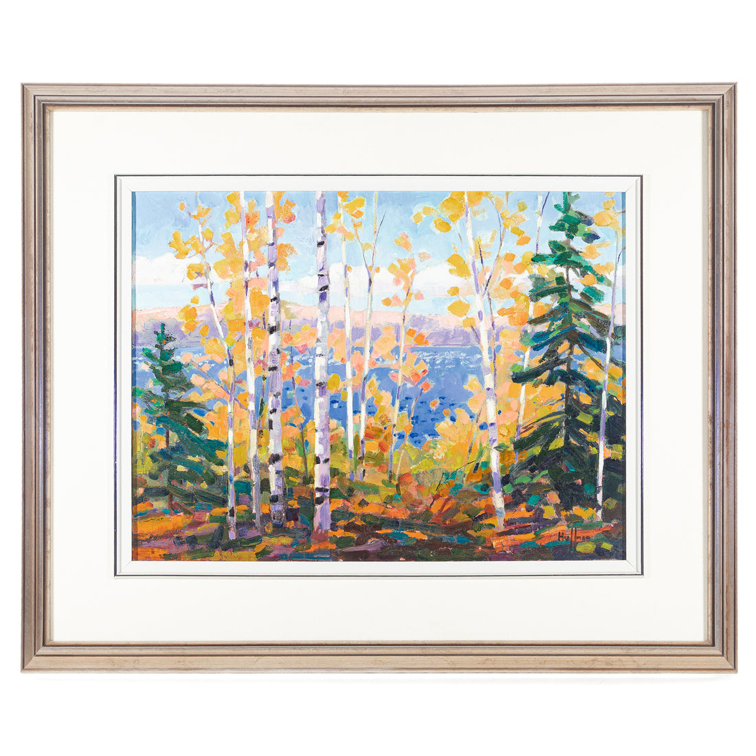 Robert Huffman (Canadian 1951) "Sparkling Lake"