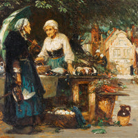 Flora MacDonald Reid (British 1861-1938) "Sorrow & Sympathy"