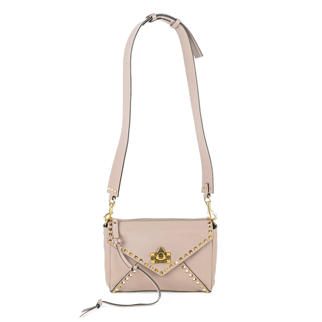 VALENTINO Medium Rockstud Hype Pink Shoulder Bag