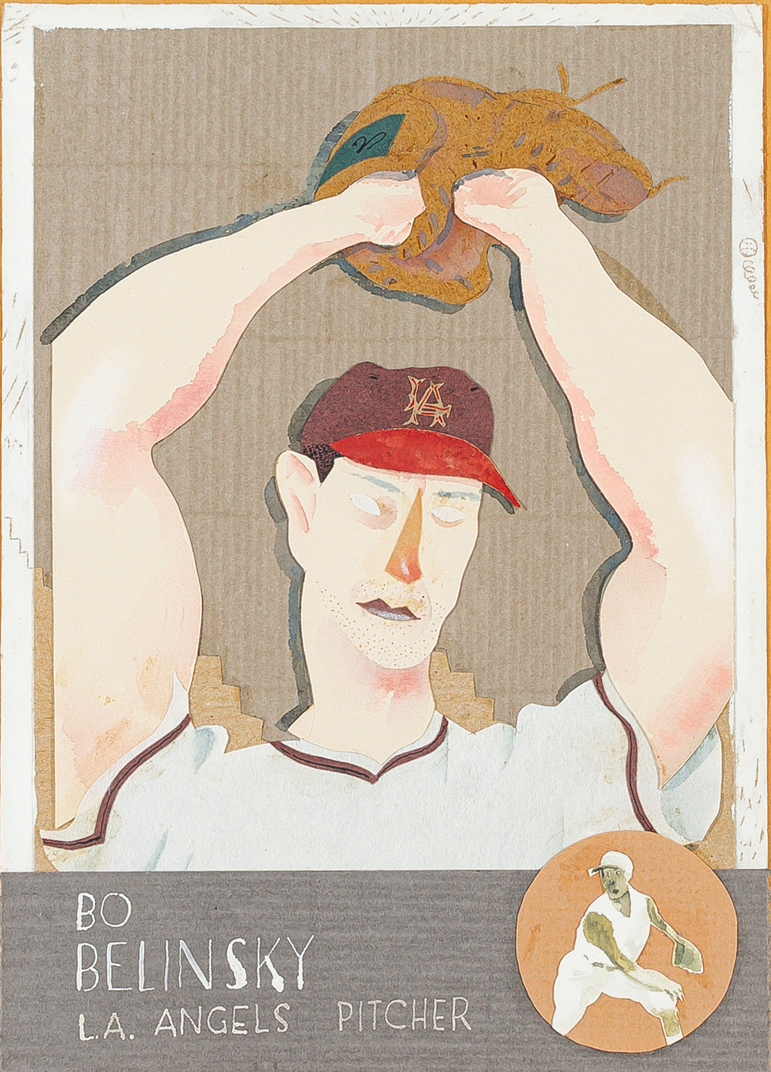 Barry Blitt (Canadian 1958)         "Angel Bo Belinsky"