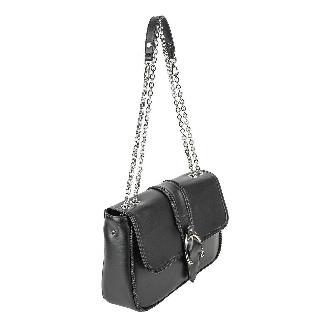 LONGCHAMP Amazone Medium Black Handbag