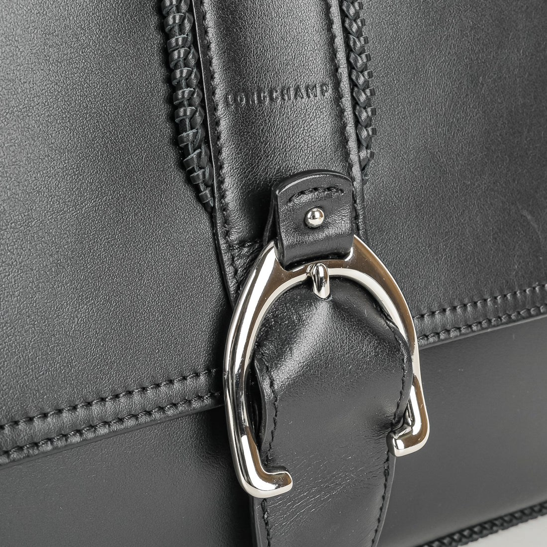LONGCHAMP Amazone Medium Black Handbag