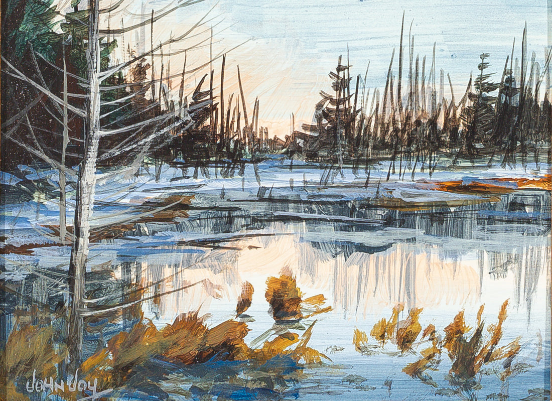 John Joy (Canadian 1921-2012) "Spring's Light"