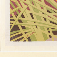 Alfred Joseph (A.J.) Casson (Canadian 1898-1992) Woodcock