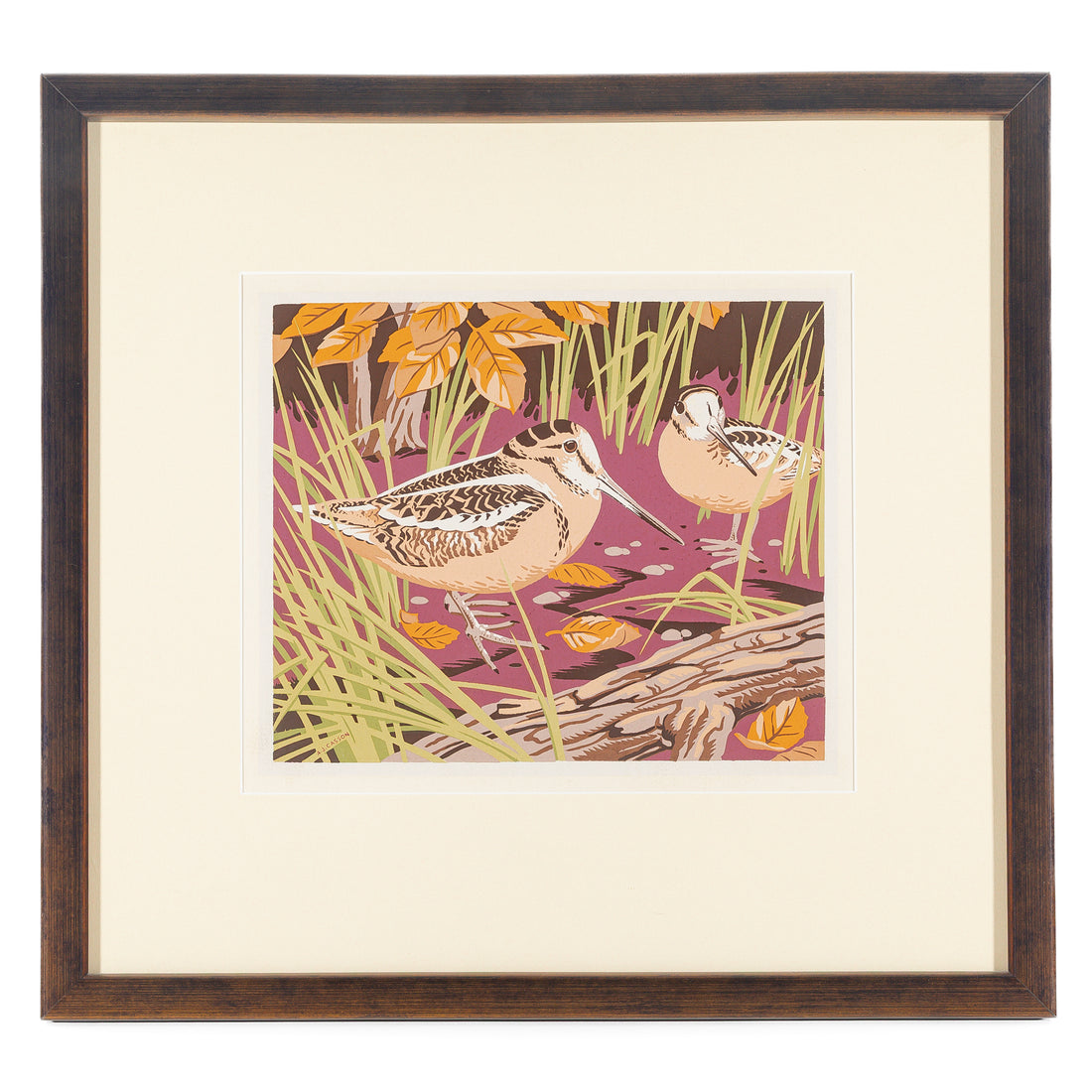 Alfred Joseph (A.J.) Casson (Canadian 1898-1992) Woodcock