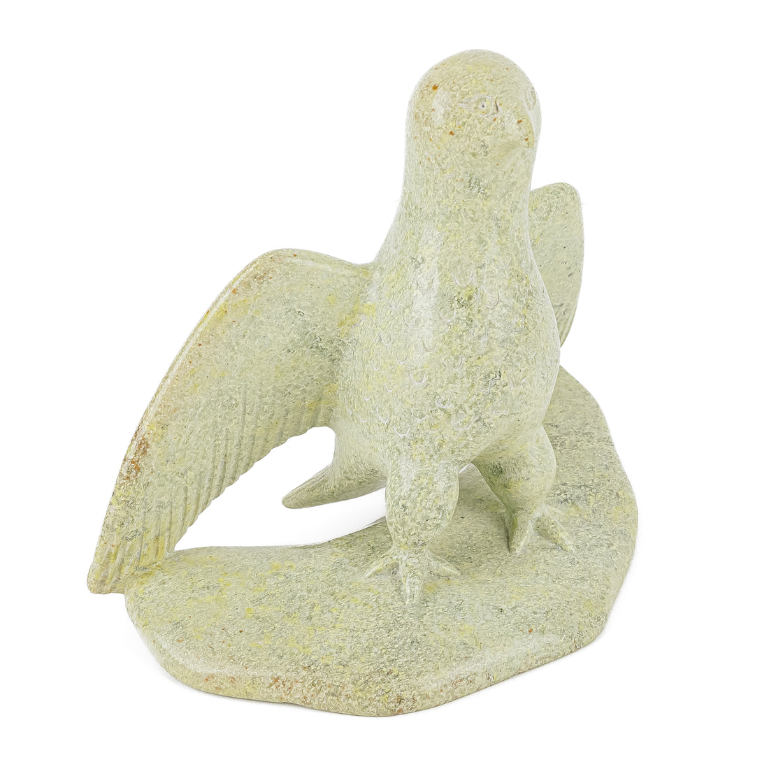 Inuit Carved Stone Sculpture Arctic Bird
