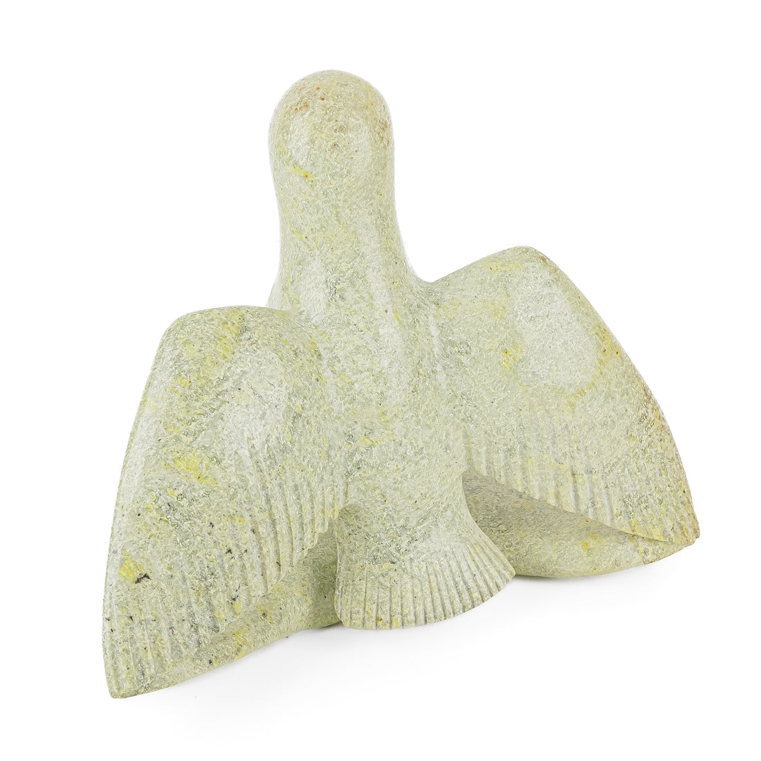 Inuit Carved Stone Sculpture Arctic Bird
