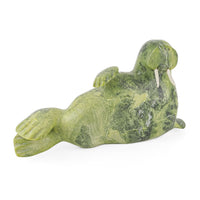 Kootoo Munno (Kimmirut Nunavut 1952) Frolicking Walrus