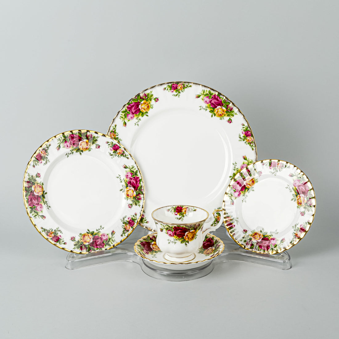 ROYAL ALBERT Old Country Roses 37 Pieces