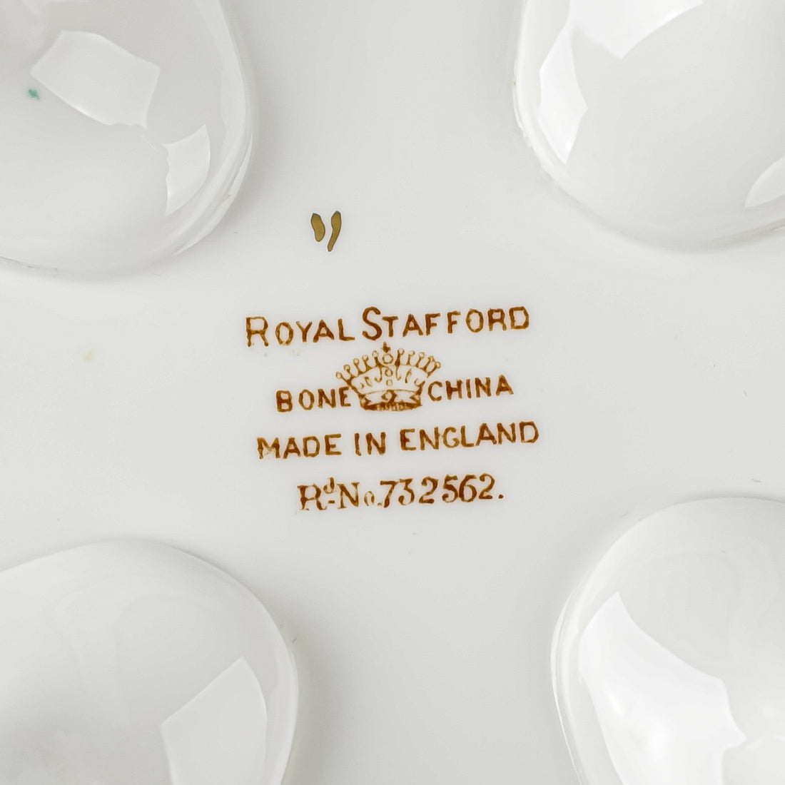 RSTAFFORD Gold Regent Tea Service 5 Pieces