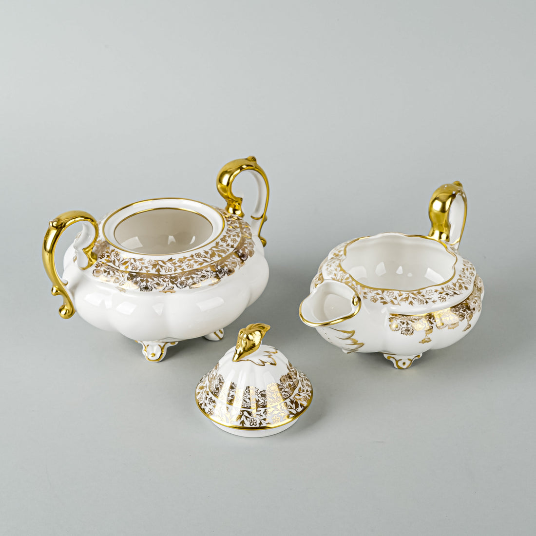 RSTAFFORD Gold Regent Tea Service 5 Pieces