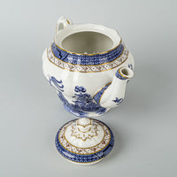 ROYAL DOULTON Booths Real Old Willow Teapot With Lid